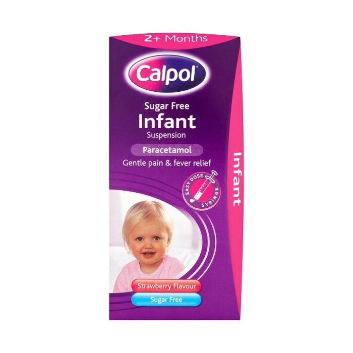 Calpol sugar free infant suspension original x 100ml