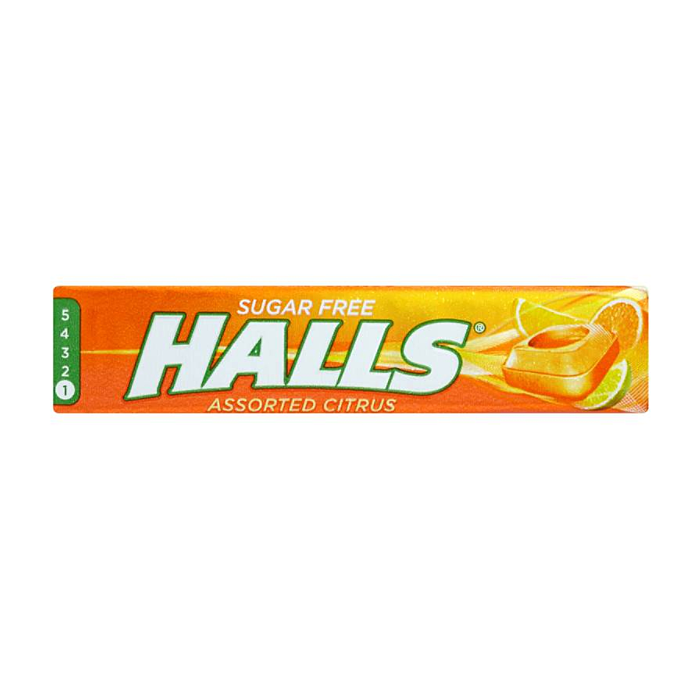 Halls Sugar Free Assorted Citrus
