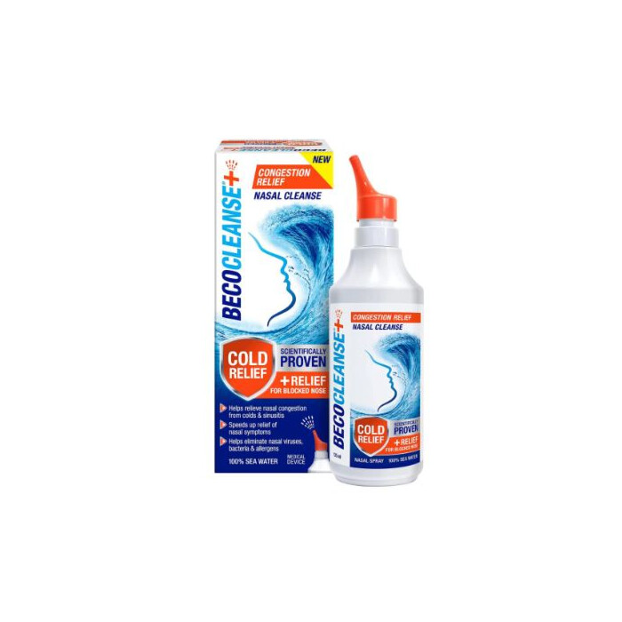 Becocleanse Plus Congestion Relief Nasal Cleanse x 135ml