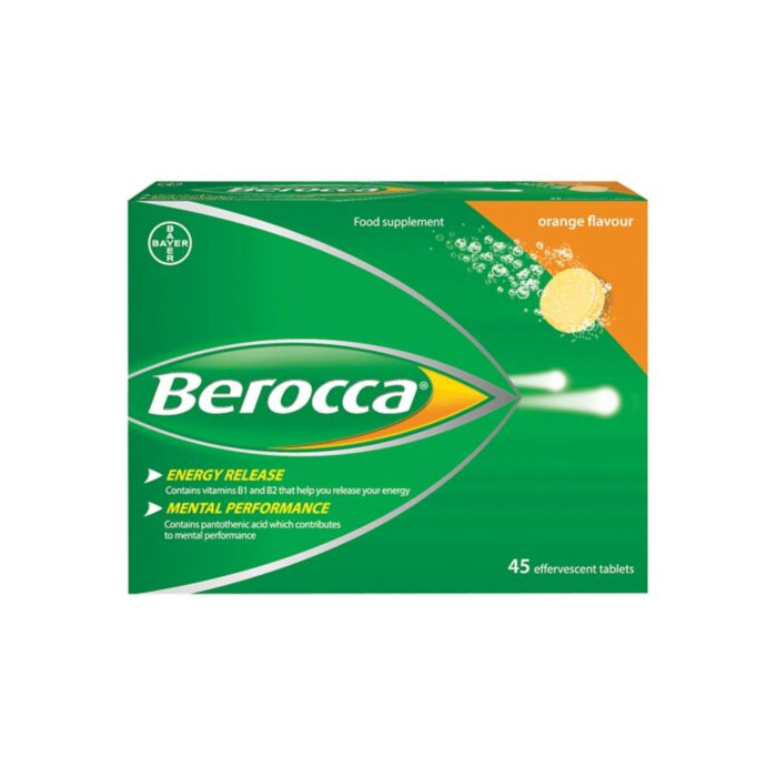 Berocca Effervescent - 45 tablets