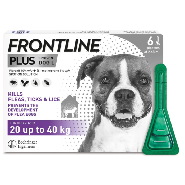 Frontline Plus Large Dog x 6