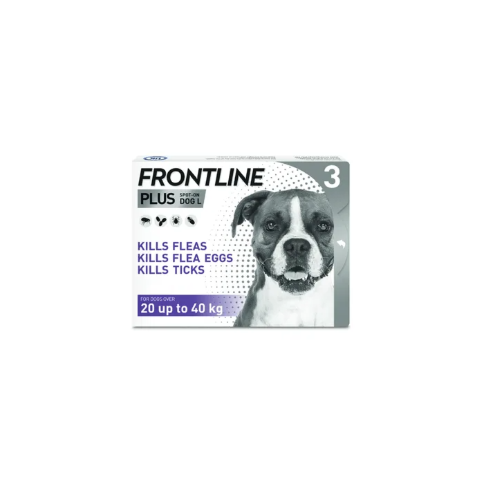 Frontline Plus Large Dog x 3