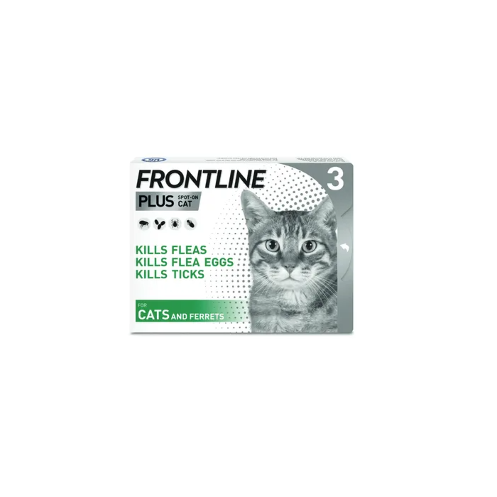 Frontline Plus Cat x 3