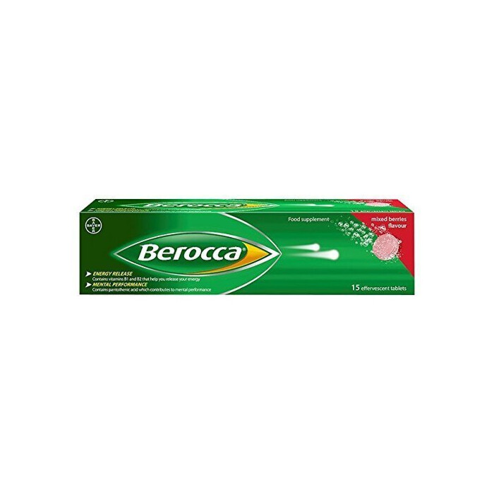 Berocca effervescent mixed berries - 15 tablets