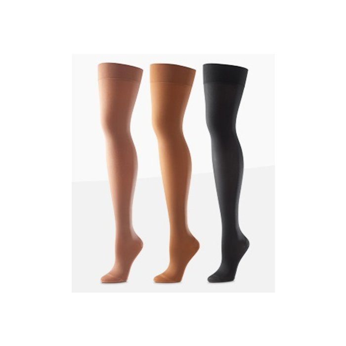 Activa Thigh Length Closed Toe C2 Honey Small