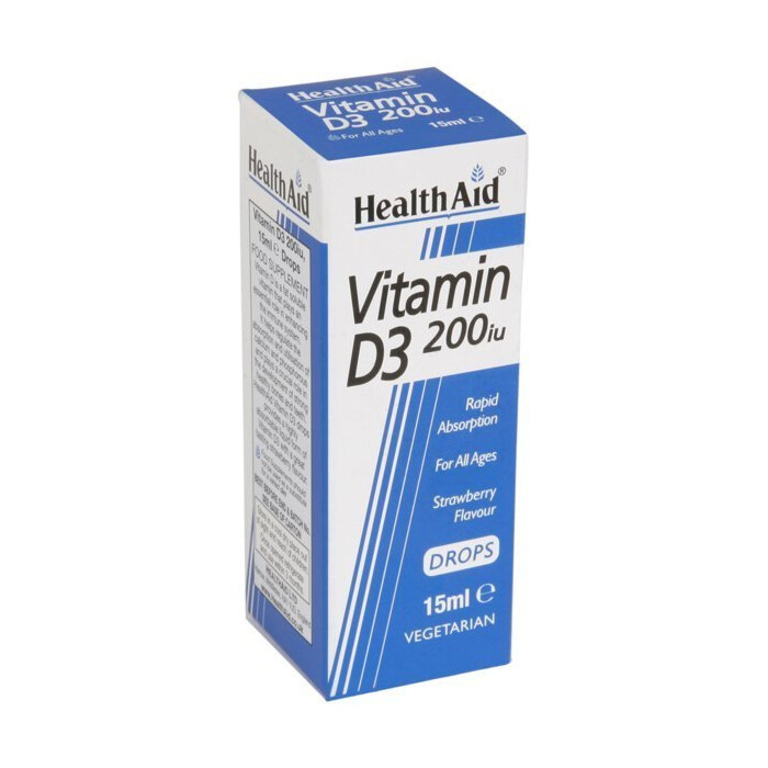 Healthaid Vitamin D3 Drops 200iu