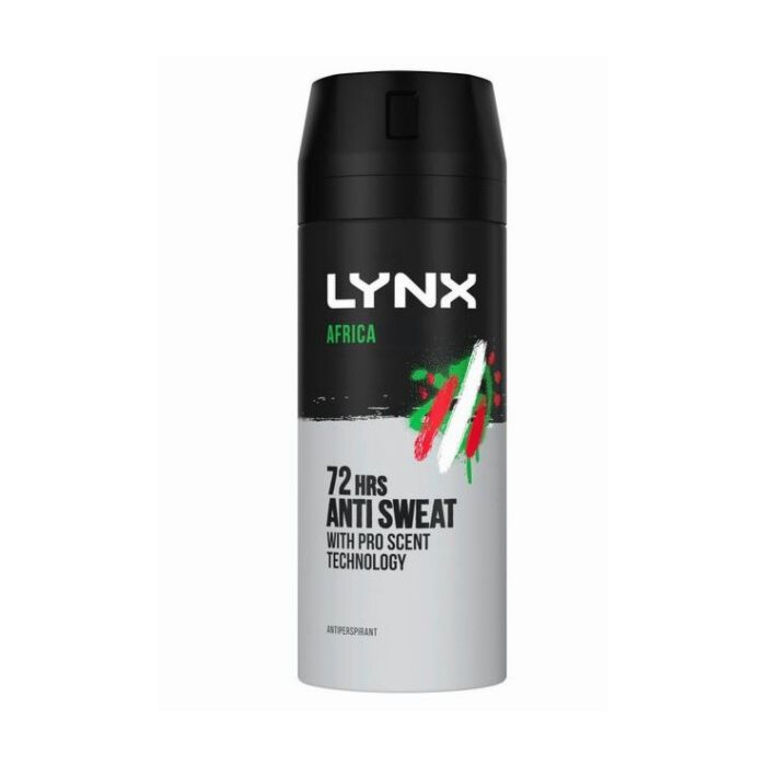 Lynx Africa Aerosol Anti-Perspirant Deodorant