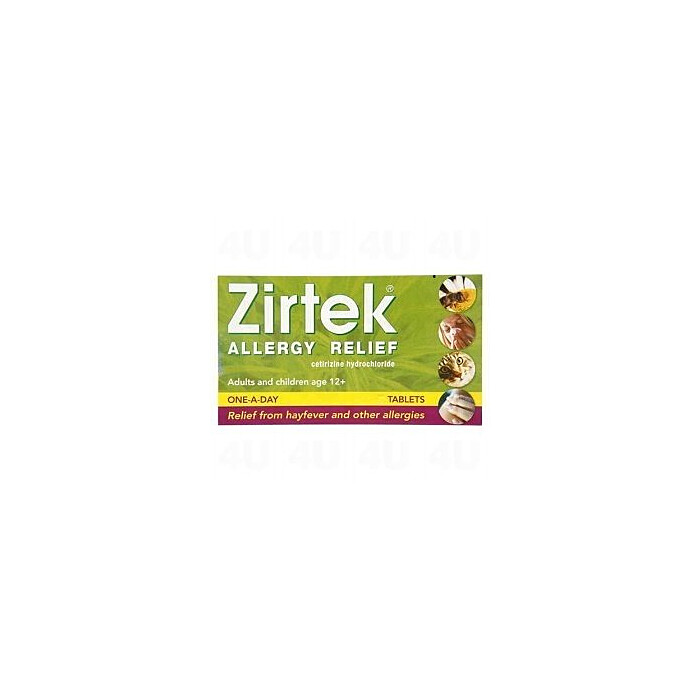 Zirtek Allergy Relief tablets 7 Tabs