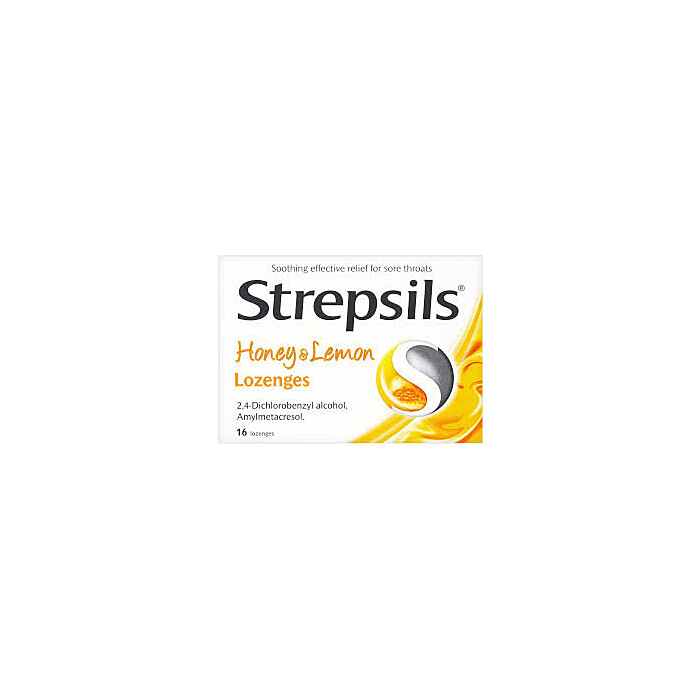 Strepsils lozenges Honey and Lemon 24