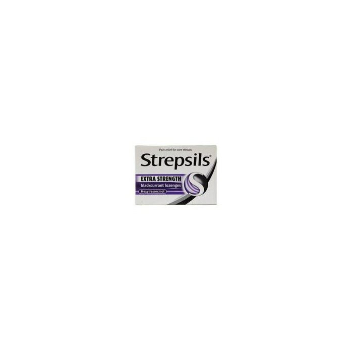 Strepsils lozenges Extra Blackcurrant 2.4mg 24
