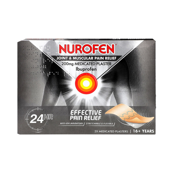Nurofen Joint & Muscular Pain Relief 200mg Medicated Plasters
