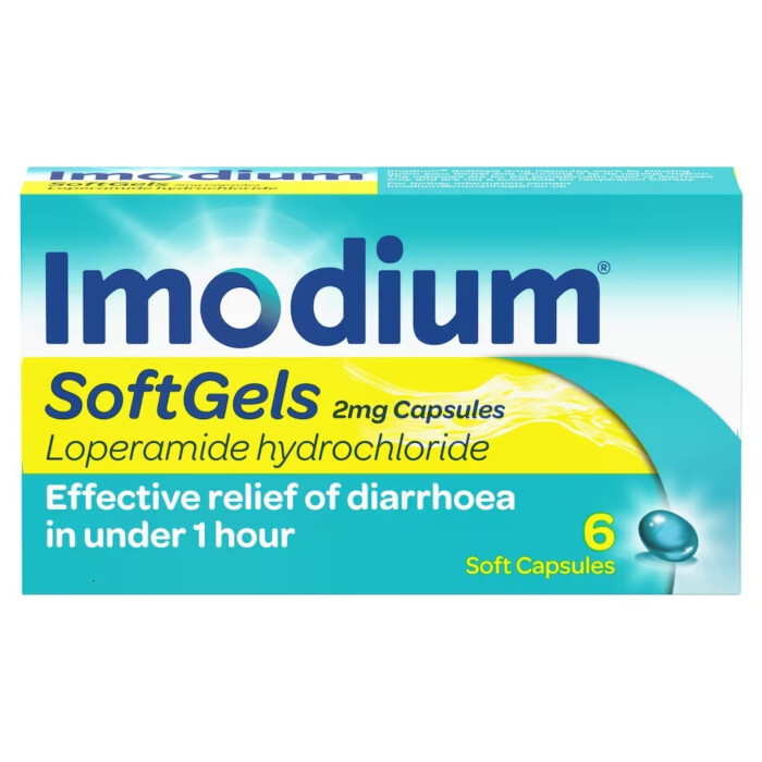Imodium Softgel Capsules 2mg 6s