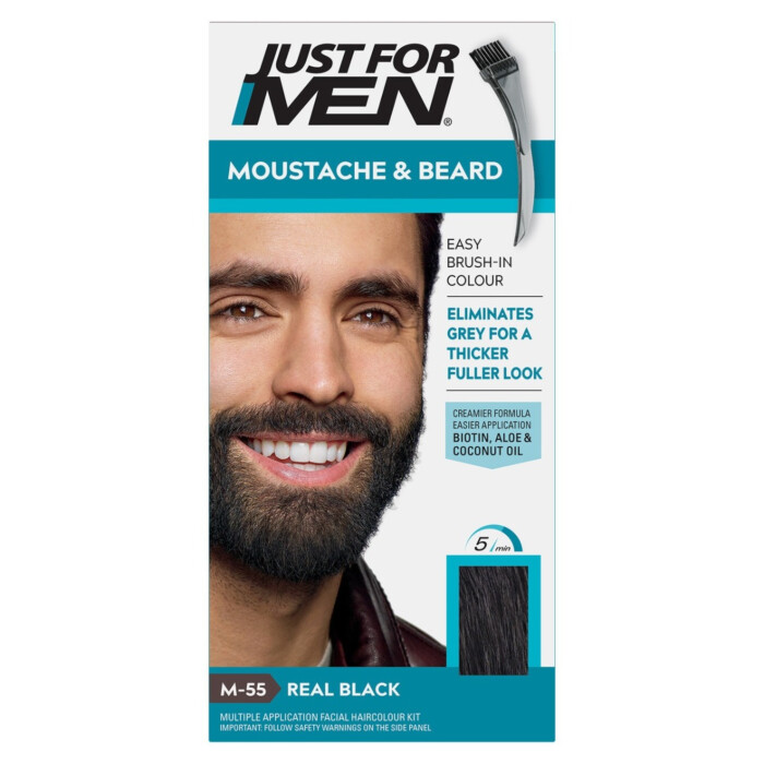 Just For Men Moustache & Beard Light Brown Hair Dye M-25