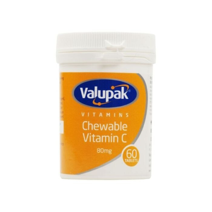 Valupak Vitamin C 80mg 60 tablets