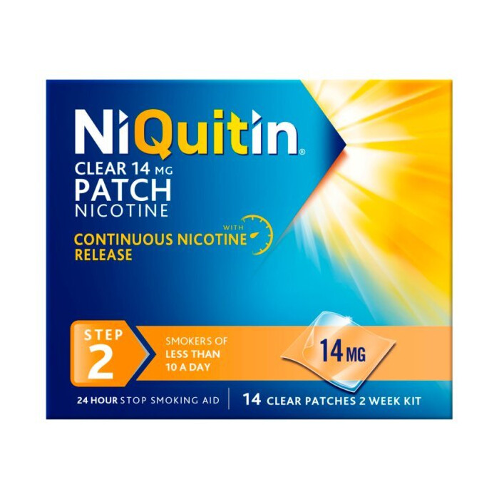 NiQuitin 14mg Nicotine Patch Step 2 - Stop Smoking Aid