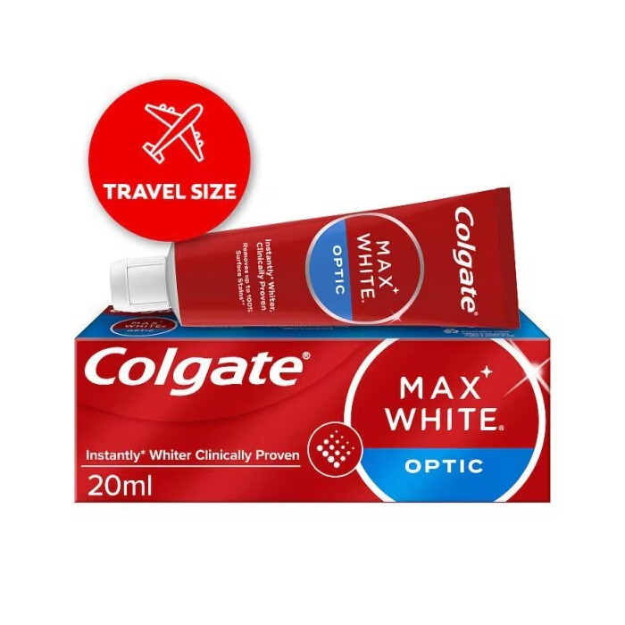 Colgate Max White Optic Toothpaste 20ml