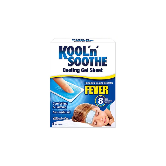 Kool 'n' Soothe Soft Gel Sheets - 4 pack