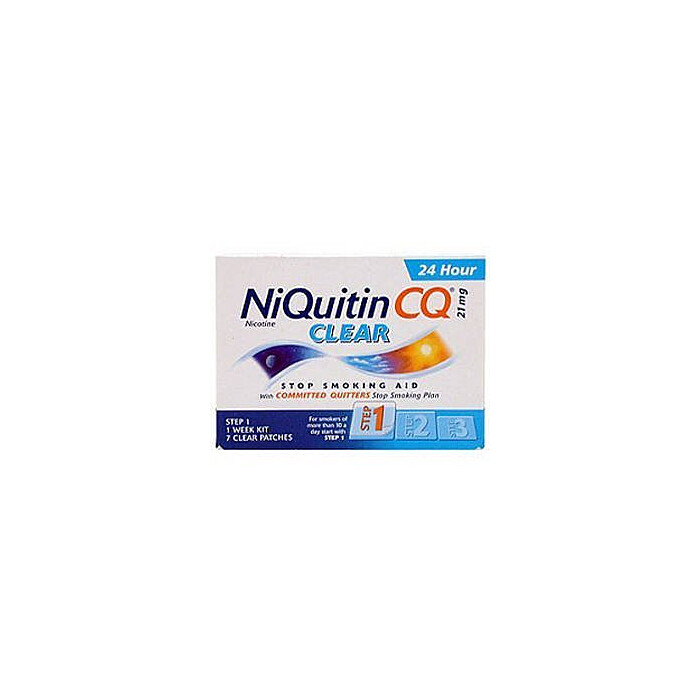 Niquitin Cq Clear Patch 21mg (7 Patches)