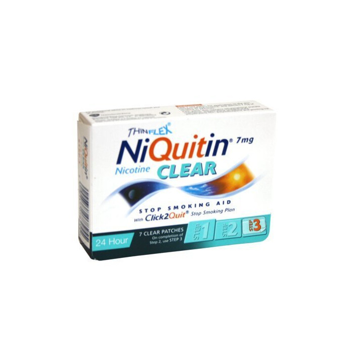 Niquitin Cq Clear Patch 7mg (7 Patches)