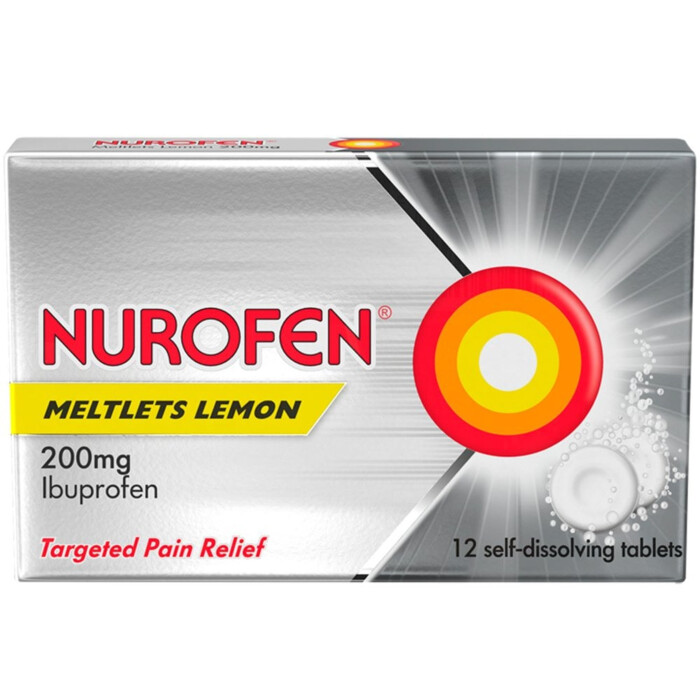 Nurofen Lemon Meltlets 12