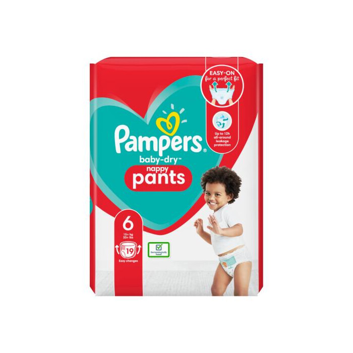 Pampers Baby Dry Pants Size 6