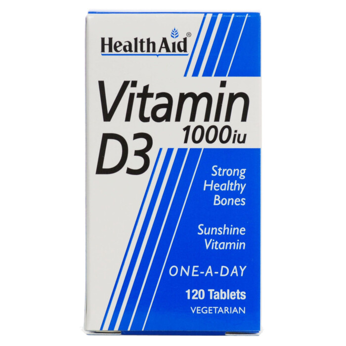 Healthaid Vit D3 Tabs 1000iu