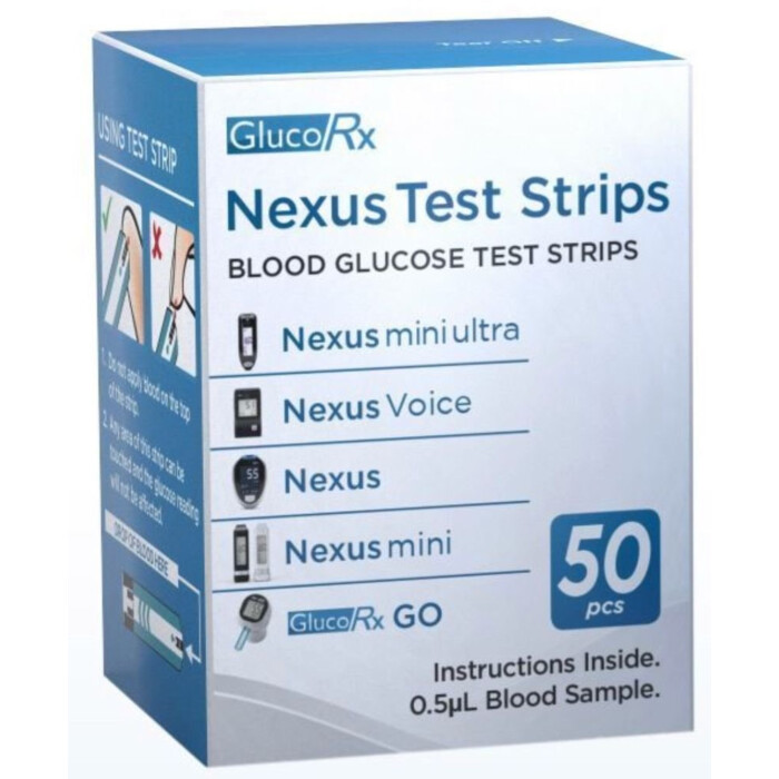 Glucorx Nexus Test Strips