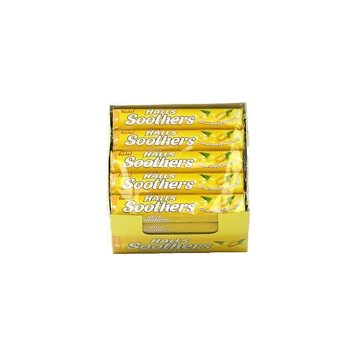 Halls Soothers Honey & Lemon