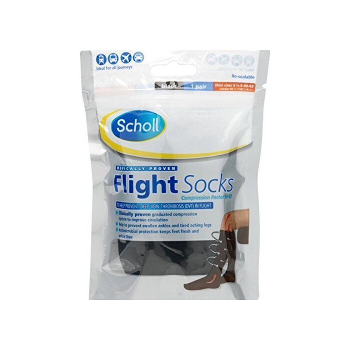 Scholl Flight Sock Cotton Size: UK 9.5 - 12