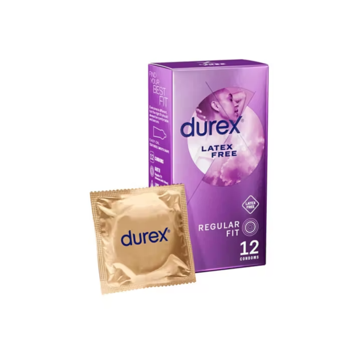Durex Latex Free Condoms x12 - Non-Latex Polyisoprene | Clear Chemist