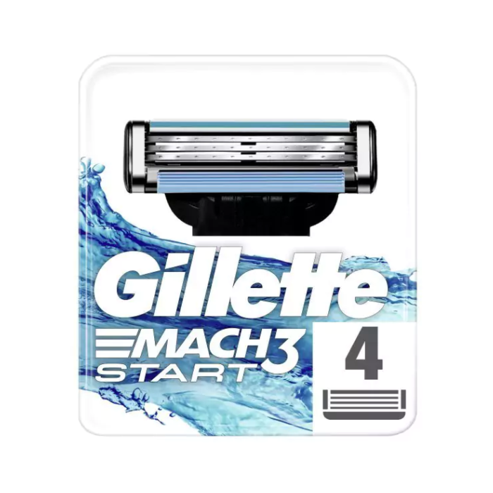 Gillette Mach 3 Start Razor Blades 4s