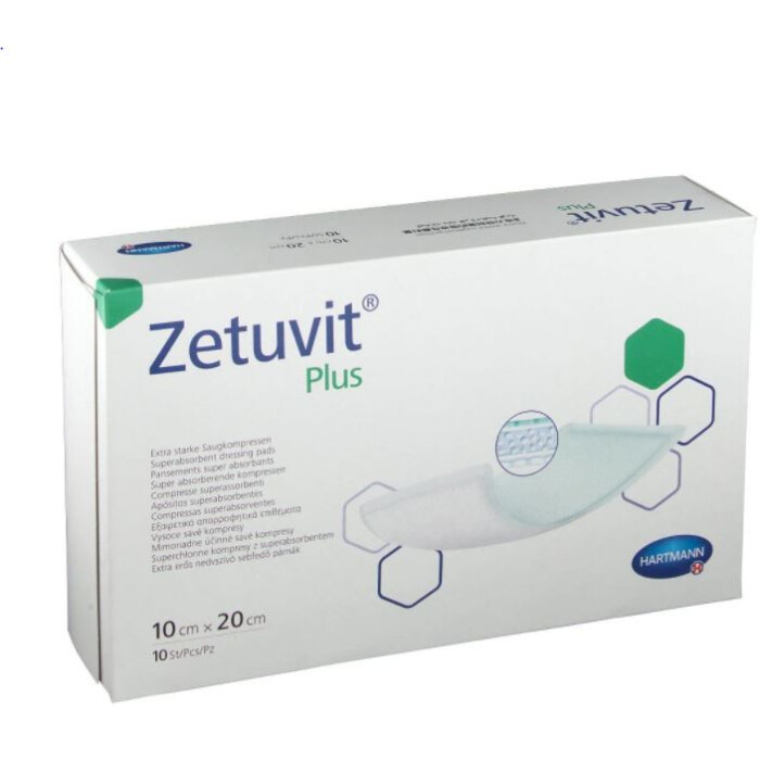 Zetuvit Plus Sterile 10x20cm
