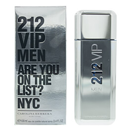 Carolina Herrera 212 VIP Men EDT 100ml - Male Fragrance | Clear