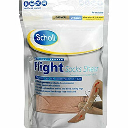 Scholl Flight Sock Sheer Size: 6.5 - 8
