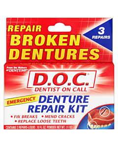 Dentemp Denture Repair Kit