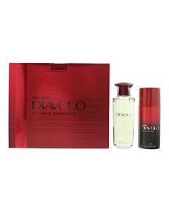 Antonio Banderas Diavolo 2 Piece Gift Set: Eau De Toilette 100ml - Deodorant Spray