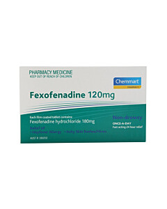 Fexofenadine Tab 120mg