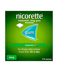 Nicorette Freshmint Gum 4mg 210s
