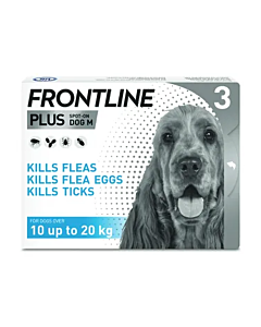 Frontline Plus Medium Dog x 3