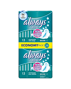 Always Ultra Normal Plus Wings Duo Pack