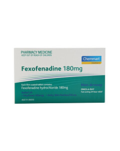 Fexofenadine Tab 180mg
