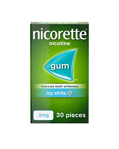 Nicorette Gum Icywhite 2mg 30s