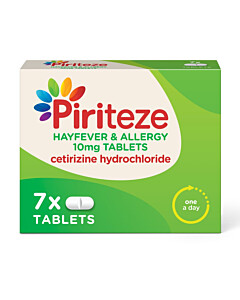 Piriteze Allergy Tablets 7 Tablets