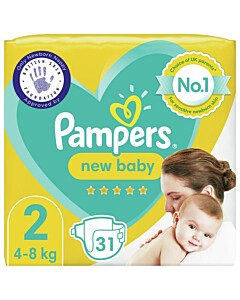 Pampers New Baby Size 2 Carry Packs