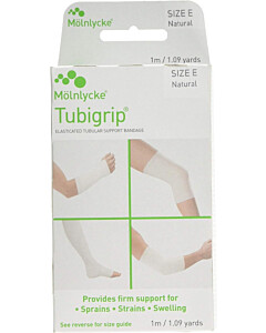 Tubigrip support bandage Size E 8.75cm x 1m 