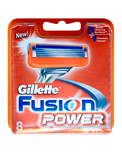 Gillette Blade Fusion Power Blades - 8 Pack