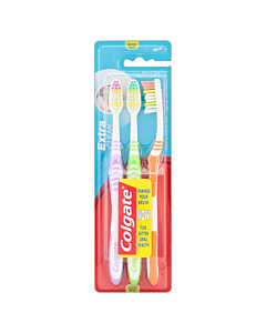 Colgate Toothbrush Extra Clean Triple Pack