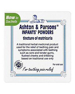 Ashton & Parsons Powders x 20 Sachets