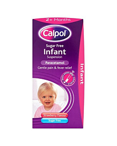 Calpol sugar free infant suspension original x 100ml