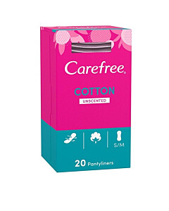 Carefree Breathable Pantyliner - 20 Pack
